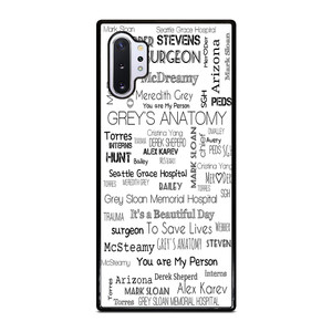 GREY'S ANATOMY STORY Samsung Galaxy Note 10 Plus Case