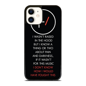 TWENTY ONE PILOTS LYRIC iPhone 12 Case TWENTY ONE PILOTS LYRIC iPhone 12 Case