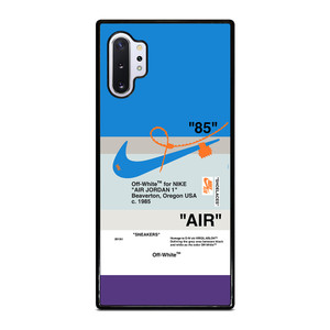 NIKE AIR JORDAN OFF WHITE Samsung Galaxy Note 10 Plus Case NIKE AIR JORDAN OFF WHITE Samsung Galaxy Note 10 Plus Case