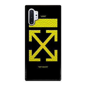 OFFWHITE LOGO YELLOW Samsung Galaxy Note 10 Plus Case