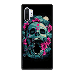 SUGAR SKULL FLOWERS TATTOO Samsung Galaxy Note 10 Plus Case