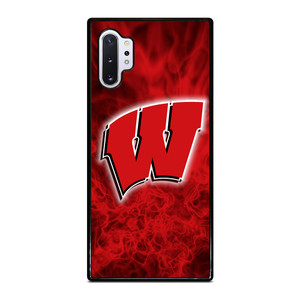 WISCONSIN BADGER LOGO Samsung Galaxy Note 10 Plus Case WISCONSIN BADGER LOGO Samsung Galaxy Note 10 Plus Case