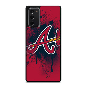 ATLANTA BRAVES MLB LOGO ICON Samsung Galaxy Note 20 Case ATLANTA BRAVES MLB LOGO ICON Samsung Galaxy Note 20 Case