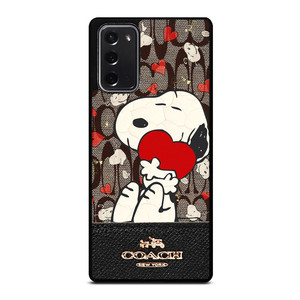 COACH NEW YORK SNOOPY Samsung Galaxy Note 20 Case