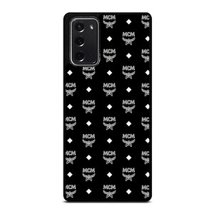 MCM WORLDWIDE ICON BLACK Samsung Galaxy Note 20 Case