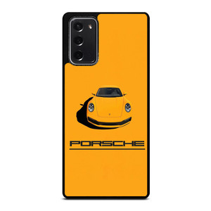 PORSCHE CAR YELLOW Samsung Galaxy Note 20 Case PORSCHE CAR YELLOW Samsung Galaxy Note 20 Case
