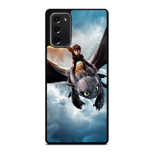 TOOTHLESS AND HICCUP TRAIN YOUR DRAGON Samsung Galaxy Note 20 Case TOOTHLESS AND HICCUP TRAIN YOUR DRAGON Samsung Galaxy Note 20 Case