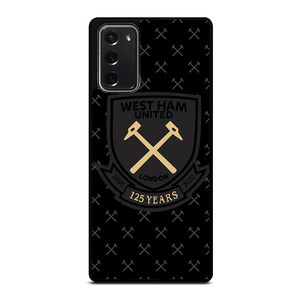 WEST HAM UNITED BLACK LOGO Samsung Galaxy Note 20 Case