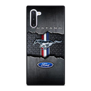 FORD MUSTANG METAL LOGO EMBLEM Samsung Galaxy Note 10 Case