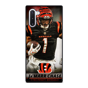 JA'MARR CHASE CINCINNATI BENGALS Samsung Galaxy Note 10 Case JA'MARR CHASE CINCINNATI BENGALS Samsung Galaxy Note 10 Case