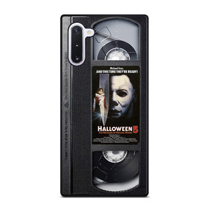MICHAEL MYERS HALLOWEEN VHS TAPE Samsung Galaxy Note 10 Case