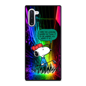 SNOOPY QUESTION Samsung Galaxy Note 10 Case