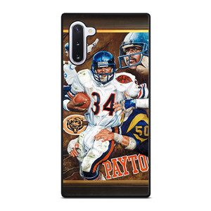 WALTER PAYTON FOOTBALL CHICAGO BEARS Samsung Galaxy Note 10 Case