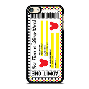 DISNEY WORLD TICKET iPod Touch 6 Case
