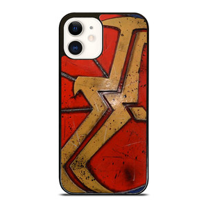 WONDER WOMAN SHIELD LOGO iPhone 12 Case WONDER WOMAN SHIELD LOGO iPhone 12 Case