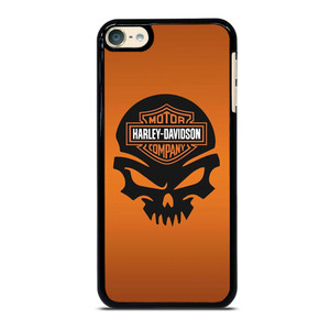 HARLEY DAVIDSON MOTORCYCLE SKULL LOGO iPod Touch 6 Case