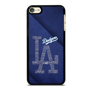 LA DODGERS BASEBALL TEAM LOS ANGELES iPod Touch 6 Case
