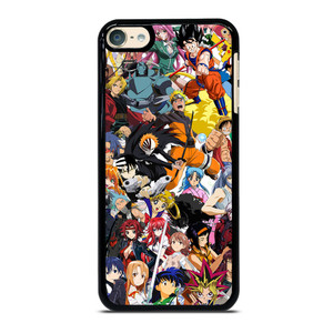 MANGA CHARACTERS CROSSOVER ANIME iPod Touch 6 Case