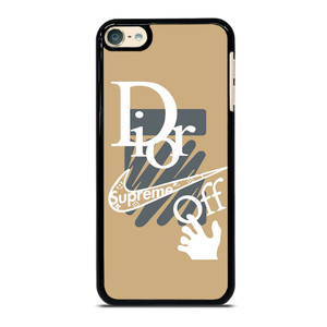 OFF WHITE DIOR SUPREME LOGO iPod Touch 6 Case
