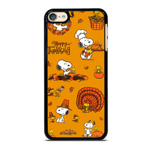 SNOOPY THE PEANUTS HAPPY THANKSGIVING iPod Touch 6 Case