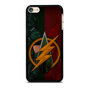 THE FLASH GREEN ARROW LOGO DC iPod Touch 6 Case