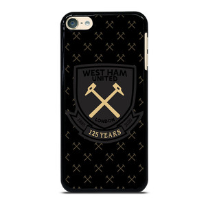 WEST HAM UNITED BLACK LOGO iPod Touch 6 Case