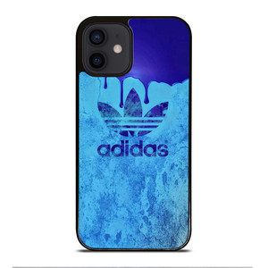 ADIDAS LOGO BLUE LIQUID iPhone 12 Mini Case ADIDAS LOGO BLUE LIQUID iPhone 12 Mini Case