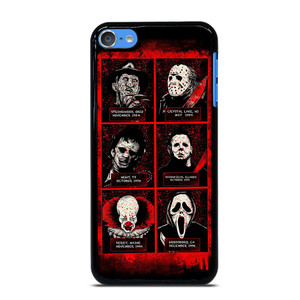HORROR MOVIES VILLAIN CHARACTERS iPod Touch 7 Case