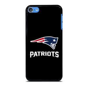 NEW ENGLAND PATRIOTS LOGO BLACK iPod Touch 7 Case