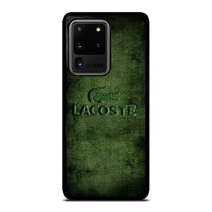 LACOSTE LOGO EMBOSSED LEATHER Samsung Galaxy Note 20 Ultra Case