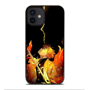 ANIME DEMON HUNTERKIMETSU NO YAIBA SHUIGETSU YELLOW THUNDER iPhone 12 Mini Case