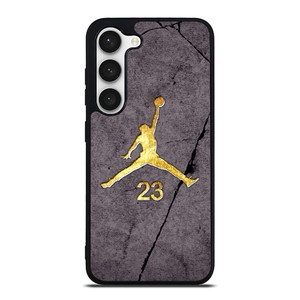 AIR JORDAN 23 GOLD WALL Samsung Galaxy S23 Case AIR JORDAN 23 GOLD WALL Samsung Galaxy S23 Case