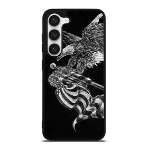 AMERICAN FLAG EAGLE SKETCH Samsung Galaxy S23 Case AMERICAN FLAG EAGLE SKETCH Samsung Galaxy S23 Case