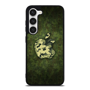APPLE LOGO CAMO GREEN Samsung Galaxy S23 Case APPLE LOGO CAMO GREEN Samsung Galaxy S23 Case