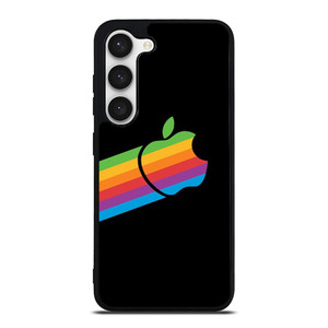 APPLE RETRO DESIGN BLACK Samsung Galaxy S23 Case APPLE RETRO DESIGN BLACK Samsung Galaxy S23 Case
