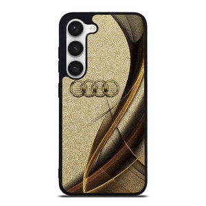 AUDI LOGO ELEGAN GOLD TEXTURE Samsung Galaxy S23 Case AUDI LOGO ELEGAN GOLD TEXTURE Samsung Galaxy S23 Case