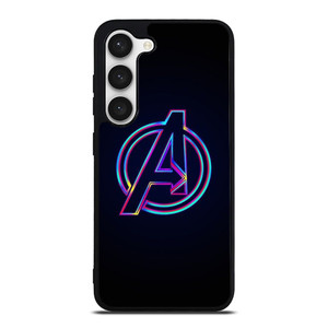 AVENGERS LOGO RAINBOW COLOR Samsung Galaxy S23 Case AVENGERS LOGO RAINBOW COLOR Samsung Galaxy S23 Case