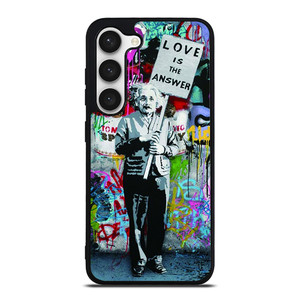 BANKSY EINSTEIN Samsung Galaxy S23 Case BANKSY EINSTEIN Samsung Galaxy S23 Case