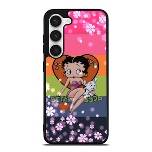BETTY BOOP PINK FLOWER Samsung Galaxy S23 Case BETTY BOOP PINK FLOWER Samsung Galaxy S23 Case