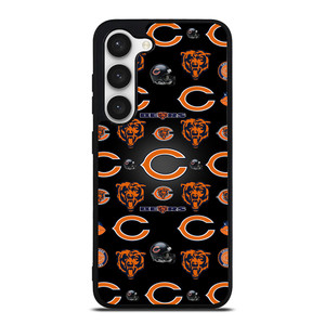 CHICAGO BEARS LOGO COLLAGE Samsung Galaxy S23 Case CHICAGO BEARS LOGO COLLAGE Samsung Galaxy S23 Case
