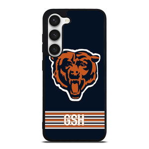 CHICAGO BEARS LOGO EMBLEM Samsung Galaxy S23 Case CHICAGO BEARS LOGO EMBLEM Samsung Galaxy S23 Case