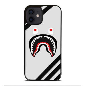 BAPE SHARK ADIDAS STRIPE iPhone 12 Mini Case BAPE SHARK ADIDAS STRIPE iPhone 12 Mini Case