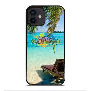 BEACH JIMMY BUFFETS MARGARITAVILLE BEACH iPhone 12 Mini Case BEACH JIMMY BUFFETS MARGARITAVILLE BEACH iPhone 12 Mini Case
