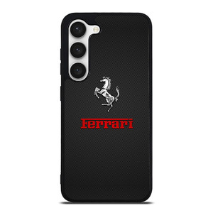 FERRARI LOGO METAL POINT Samsung Galaxy S23 Case FERRARI LOGO METAL POINT Samsung Galaxy S23 Case