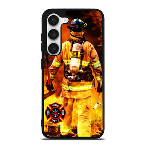 FIREFIGHTER FIREMAN DEPARTMENT Samsung Galaxy S23 Case FIREFIGHTER FIREMAN DEPARTMENT Samsung Galaxy S23 Case