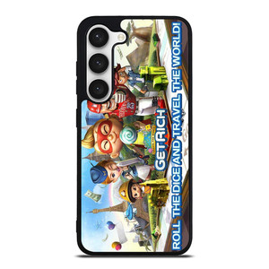GET RICH GAME Travel The World Samsung Galaxy S23 Case GET RICH GAME Travel The World Samsung Galaxy S23 Case
