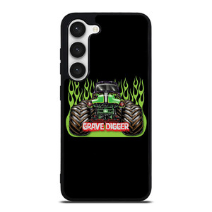 GRAVE DIGGER MONSTER RACING CAR Samsung Galaxy S23 Case