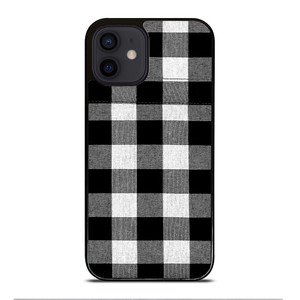 BLACK AND WHITE BUFFALO iPhone 12 Mini Case