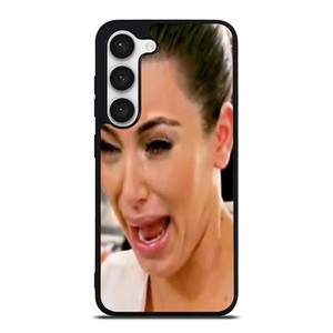 KIM KARDASHIAN UGLY CRYING FACE Samsung Galaxy S23 Case KIM KARDASHIAN UGLY CRYING FACE Samsung Galaxy S23 Case