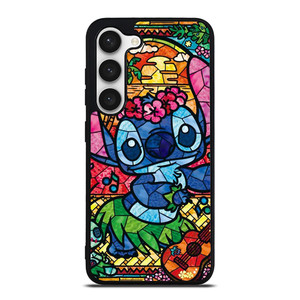LILO & STITCH STAINED GLASS Samsung Galaxy S23 Case